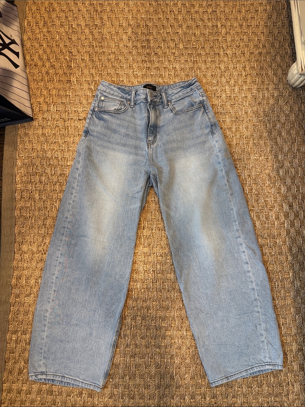 Quince Bella Stretch Barrel Jeans